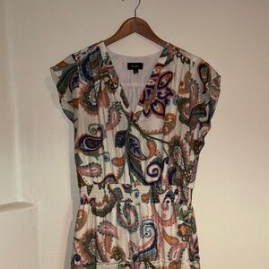 MSK Vibrant Paisley Maxi Dress